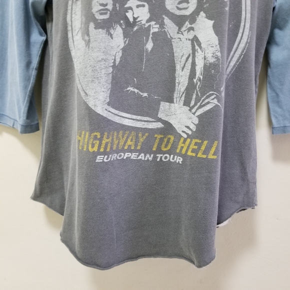 Junk Food AC/DC T-shirt Tee European Tour 1979 XS - Picture 4 of 12